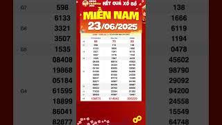 Xổ số Miền Nam hôm nay ngày 23 tháng 6 | XSMN #xsmn #sxmn #xosomiennam