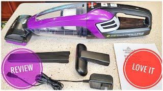 REVIEW Bissell Pet Hair Eraser Lithium Ion Cordless Hand Vacuum  WORKS GREAT!