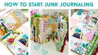 HOW TO START JUNK JOURNALING | New To Journaling | Inspiration & Ideas