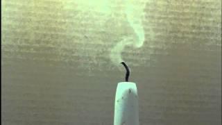 candle smoke spark ignition - virtual laboratory