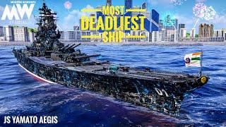 JS Yamato Aegis - Still most deadliest ship, you can't compare - Modern Warships