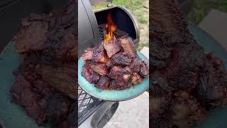 Brisket Burnt Ends Recipe | Over The Fire Cooking by Derek Wolf