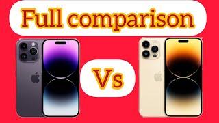 Full comparison between iPhone 14 Pro and iPhone 14 Pro Max ll which is better