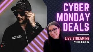 Cyber Monday Tech Deals for Gamers & Creators! | with Techtacula & @Liessshy