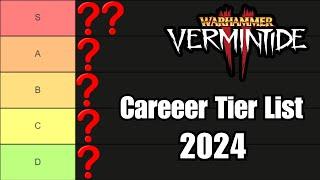 The Official 2024 PvE Vermintide 2 Career Tier List (Cataclysm+)