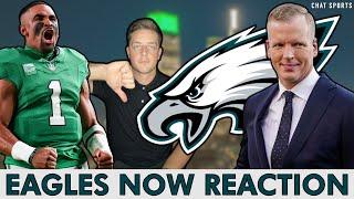 REACTION: Chris Simms QB Rankings DISRESPECT Jalen Hurts | Philadelphia Eagles News