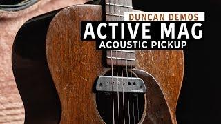 The versatile Active Mag Acoustic Guitar Pickup  | Duncan Demos