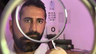 ASMR: Lens 3 or 4? With or Without? (blurry to clear role play w Optometrist)