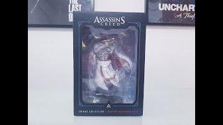 Master Assassin Ezio Animus Collection PVC Statue unboxing