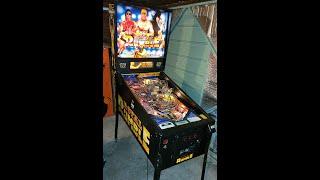 Checking out this WWF Royal Rumble Pinball Machine by Data East