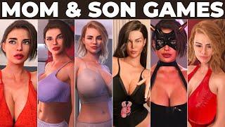 Top 5 Adult Games || MOM & SON || High Graphics Adult Games For Android & Pc || Part 4