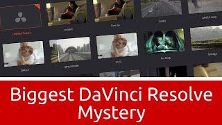 Biggest DaVinci Resolve Mystery - Databases Demystified