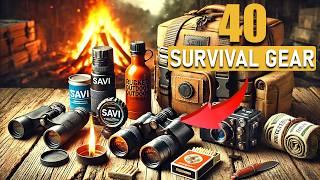 40 Coolest Survival Gear & Gadgets for Natural Disasters