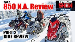 850 NA Test Part 2: Ride Reviews. Technical mountain riding, singletrack moguls, ergos and more.