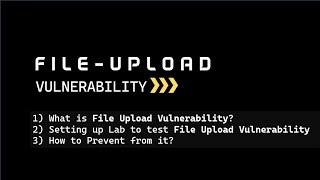 File Upload Vulnerabilities: DVFU Lab Shows You How to Protect Yourself