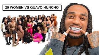 20 WOMEN VS 1 RAPPER : QUAVO HUNCHO