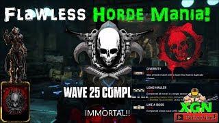 Gears of War 4 Horde Mania gameplay, Immortal Victory on Relic map!