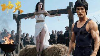 A girl faces execution by fire, but a kung fu young man bravely battles to save her.