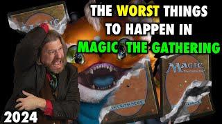 The Worst Things To Happen In Magic: The Gathering This Year! (2024)