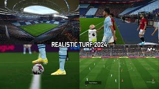 REALISTIC TURF 2024 - SIDER & CPK - PES 2021 & FOOTBALL LIFE