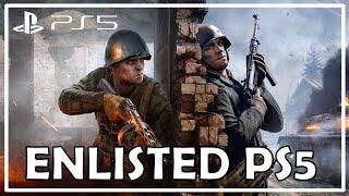 ENLISTED PS5 angespielt !!! ️ SCHLACHT in der NORMANDIE mit DEUTSCHEN TRUPPEN !!!