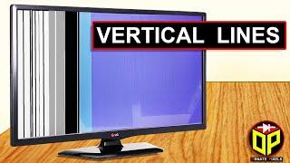 Vertical Lines And No Display  on LG LED TV: Panel Repair Guide