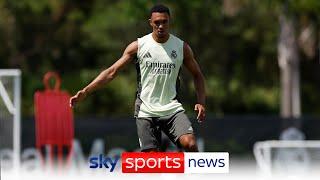 Trent Alexander-Arnold trains with Real Madrid in Florida ahead of Club World Cup opener