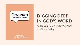 Conversations Bible Study Month 1 (Sep 2024) | Digging Deep In God's Word