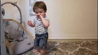 Dear Nolan 134 - 11 Months (finally standing for a video): Part 6!