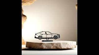 Modern German Car Display | Inspired Sport Sedan Desk Decor | Gift for Auto Enthusiasts & Collectors