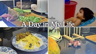 A Day in My Life | Preparing a Simple Lunch | Mutton Masala | Mom of 3 | 5am routine