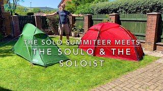 Hilleberg Soulo & Alpkit Soloist - Talking Tents with The Solo Summiteer