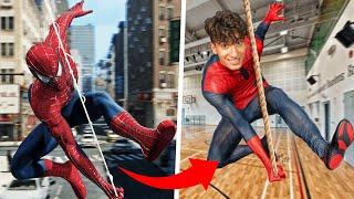 SPIDER-MAN TRICKS in Reallife (mit Kuss & Bestrafung )