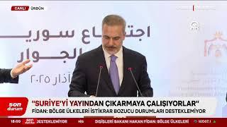 CANLI YAYIN | Hakan Fidan Açıklama Yapıyor