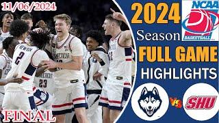 UConn vs Sacred Heartr [ Full Game Today ] Nov 06,2024 | College men's basketball | Ncaa today