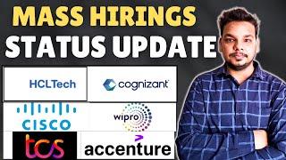 Mass Hiring Updates | Accenture , TCS , Wipro , Cognizant GenC , Cisco | OFF Campus Drive Updates