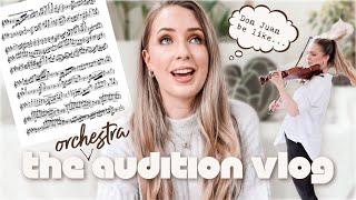 I auditioned for another orchestral job... and it was a RIDE!