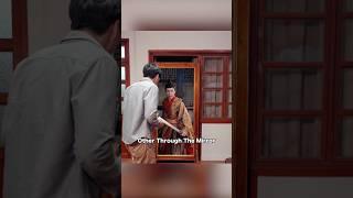 The man owns a mirror that can travel through time and space#drama #movie