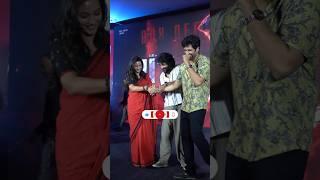 Srinidhi Shetty With Nani And Adivi Sesh Hilarious Fun At HIT3 Success Meet