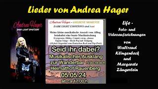 Lieder von Andrea Hager   WANDERBAR   Heimathof am 5 5 2024 - Life-Mitschnitt