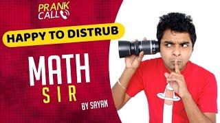 Math Sir | Happy To Disturb | RJ Sayan | Bangla Comedy | Prank Call