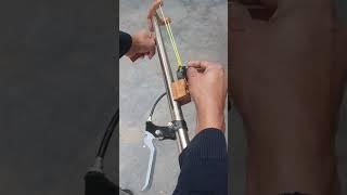 How to make gulel gun slingshot Homemade gulel gun