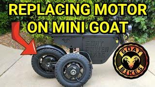 How to Replace the Motor on a Mini Goat 72V Electric Bike