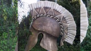 Pepakura Making Spartan(Corinthian) Helmet