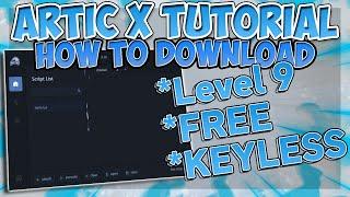 [] BEST FREE KEYLESS EXECUTOR! | *TUTORIAL* (ARTIC X)