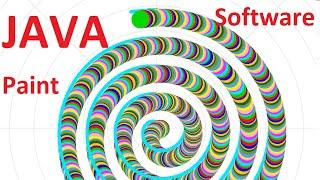 Java Animation and source code - Draw Circles, Ellipses, Spiral, Paint, JFrame, Geometry - Lesson 1