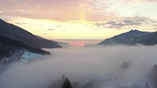 Krasnaya Polyana / Sochi - Jan 2019 - drone video