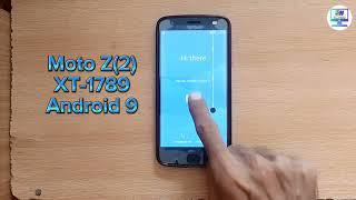 Moto Z2 / Force / Play FRP/Google Bypass Android 9 || Moto XT1789, XT1789-01 frp unlock