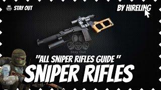 All Sniper Rifles Pro Guide [Stay Out] [Stalker Online]