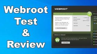 Webroot Antivirus Test & Review 2021 - Antivirus Security Review - High Level Test